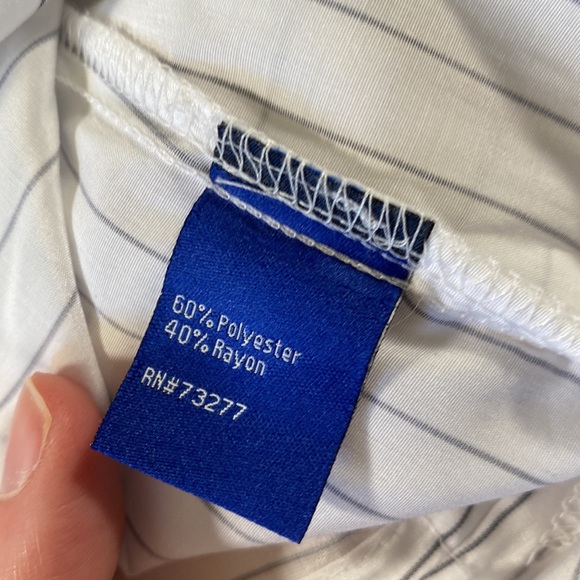 🍋[ Apt. 9 ] Pinstripe Embellished Blouse - Picture 9 of 11